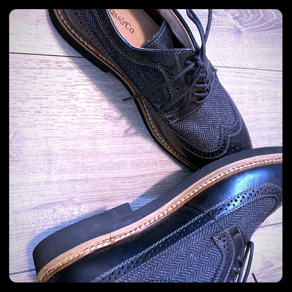 G.H. Bass & Co. Bremmer upper leather Oxford shoe